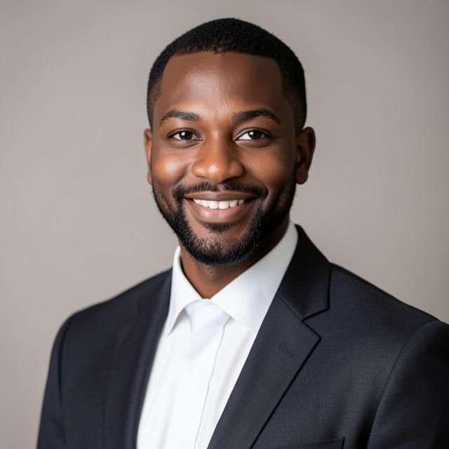 Portrait of Michael Adeyemi, managing partner and Nexa VA client